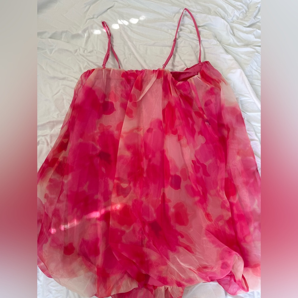Sunday in Brooklyn Organza Bubble Dress - Picture 3 of 4